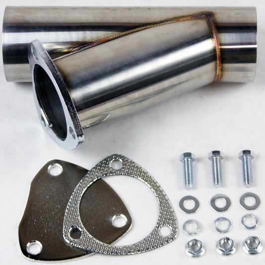 Granatelli Manual Exhaust Cutouts - Stainless Steel - Weld In 306522