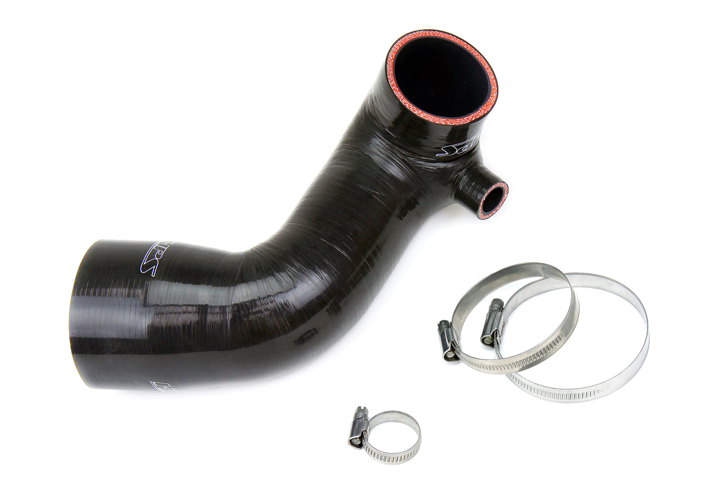 HPS Performance Replaces Restrictive Stock Air Intake Tube Improve Drivability No Heat Soak 57-1726-BLK