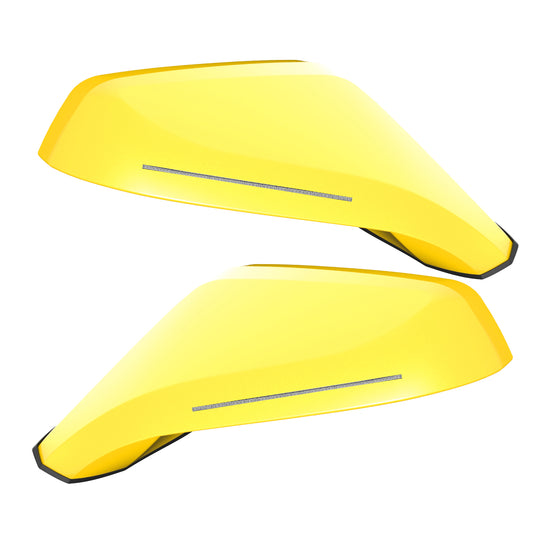 Oracle Lighting 3072-504 - Chevy Camaro ORACLE Concept Side Mirrors - Lemon Peel Yellow (G7D)