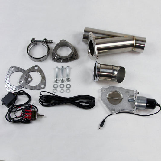 Granatelli Electronic Exhaust Cutout Systems - Stainless Steel - Weld In 307525