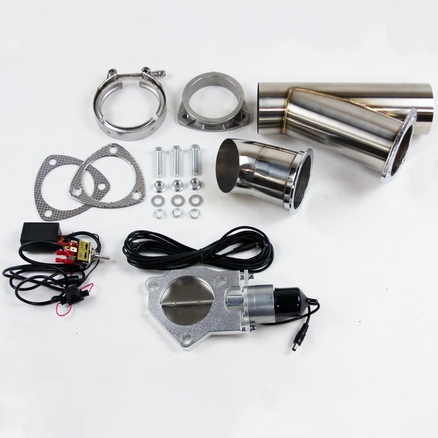 Granatelli Electronic Exhaust Cutout Systems - Stainless Steel - Weld In 307530