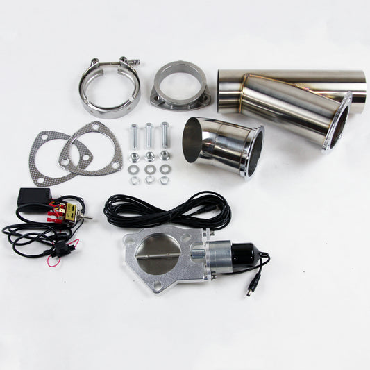 Granatelli Electronic Exhaust Cutout Systems - Stainless Steel - Weld In 307530