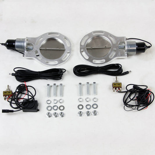 Granatelli Electronic Exhaust Cutout Systems - Stainless Steel - Weld In 307540D