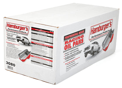 HAMBURGER'S PERFORMANCE PRODUCTS ECONO-SERIES OIL PAN; FORD (289-302W) 1979 OR LATER- ROAD RACING; 7 QTS.; WET SUMP 3080