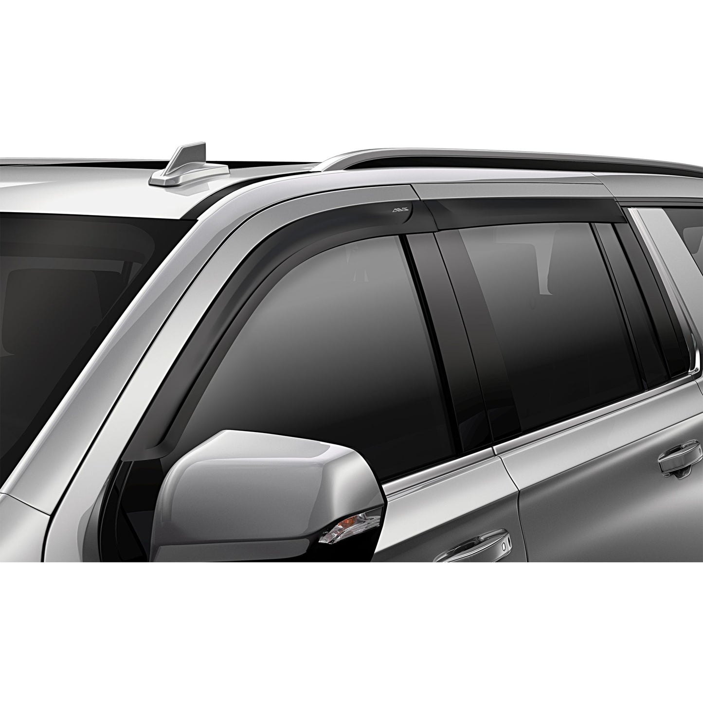 Auto Ventshade 774092 Ventvisor Low Profile Matte Black Side Window Deflector 4-pc Set For 2021-2022 Cadillac Escalade ESV/Chevrolet Suburban/GMC Yukon XL