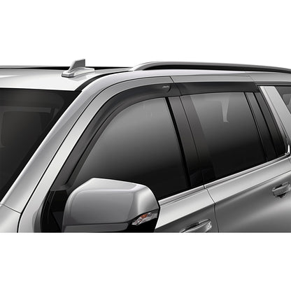 Auto Ventshade 774092 Ventvisor Low Profile Matte Black Side Window Deflector 4-pc Set For 2021-2022 Cadillac Escalade ESV/Chevrolet Suburban/GMC Yukon XL
