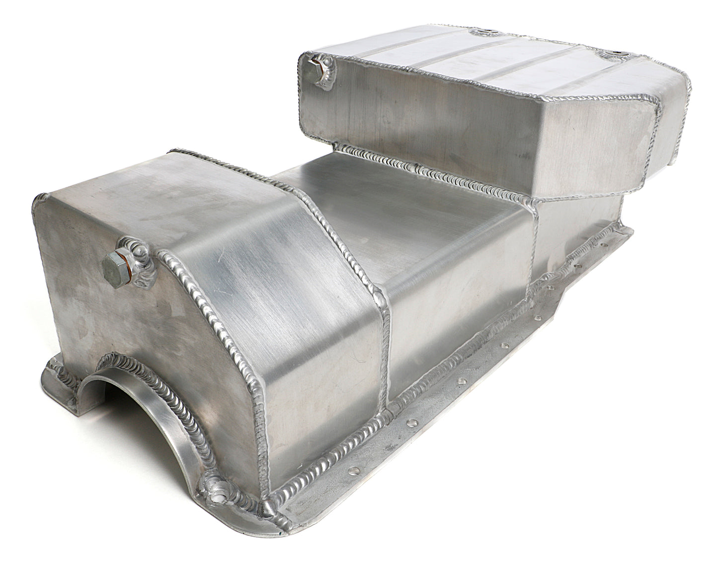 HAMBURGER'S PERFORMANCE PRODUCTS FABRICATED ALUMINUM OIL PAN; 79-85 SB FORD 302 3085