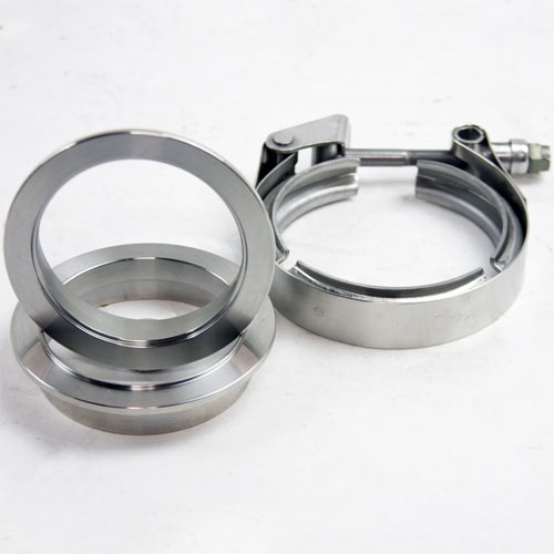 Granatelli V-Bands And Clamps - Stainless Steel Interlocking 308520-1