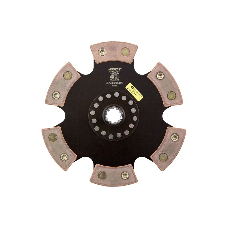Advanced Clutch Technology 6 Pad Rigid Race Disc ACT-6240029