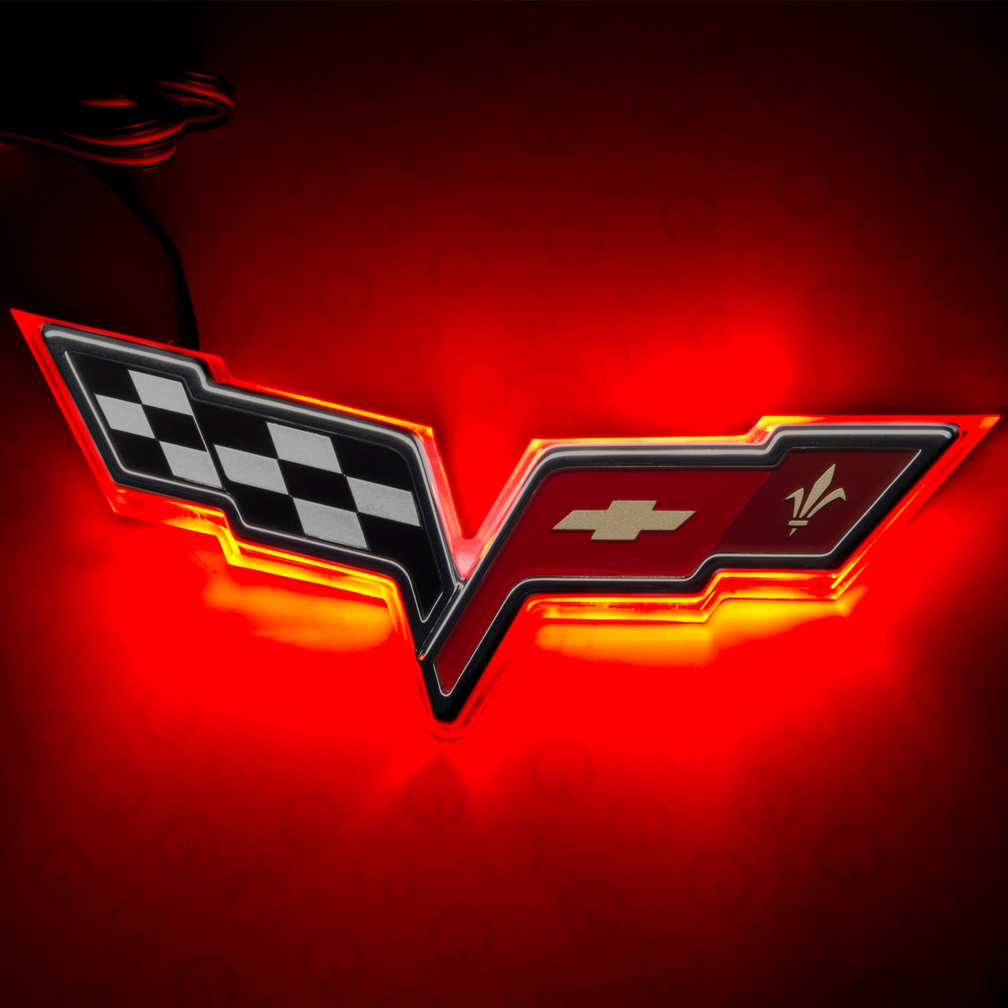 Oracle Lighting 3098-003 - Chevy Corvette C6 Illuminated Emblem - Dual Intensity