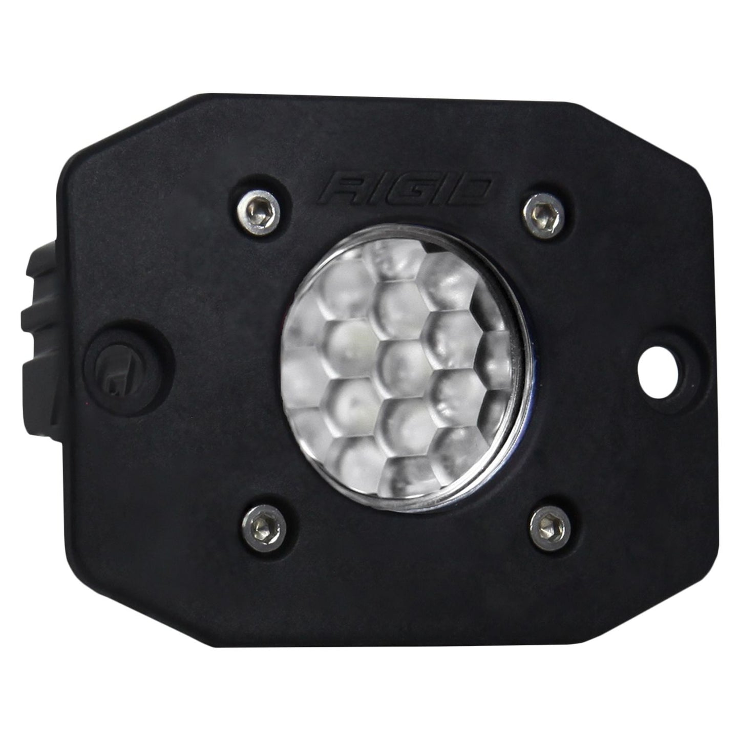 RIGID Industries Ignite LED Light Diffused Lens Flush Mount Black Housing Single 20631