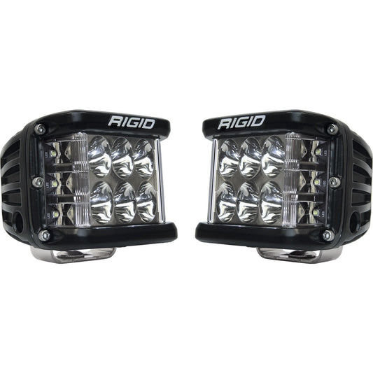 RIGID Industries D-SS PRO Side Shooter Driving Optic Surface Mount Black Housing Pair 262313