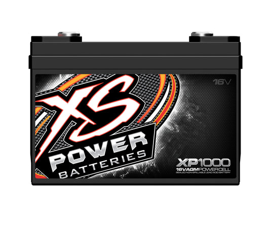 XS Power Batteries 16V AGM Batteries - 3/8" Stud Terminals Included 2400 Max Amps XP1000