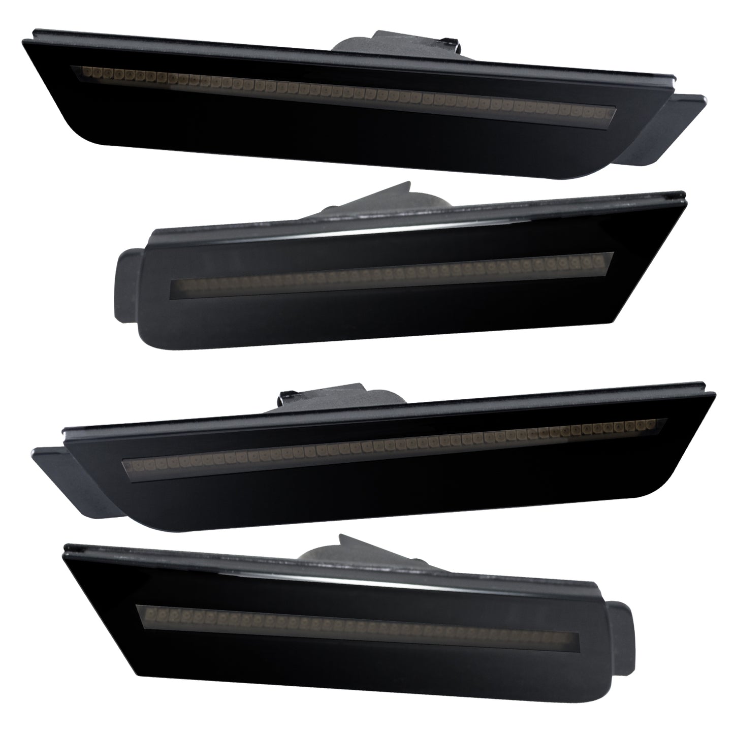 Oracle Lighting 3114-020 - 2010-2015 Chevrolet Camaro ORACLE Concept Sidemarker Set - Tinted - Black (GBA)