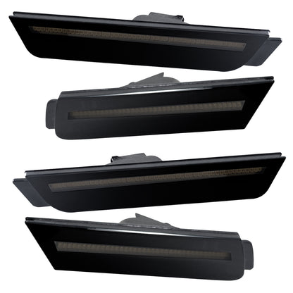 Oracle Lighting 3114-020 - 2010-2015 Chevrolet Camaro ORACLE Concept Sidemarker Set - Tinted - Black (GBA)