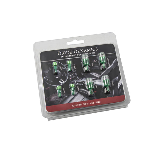 Diode Dynamics - DD0280 - 2015-2017 Mustang Interior Kit - Stage 1 (Green)