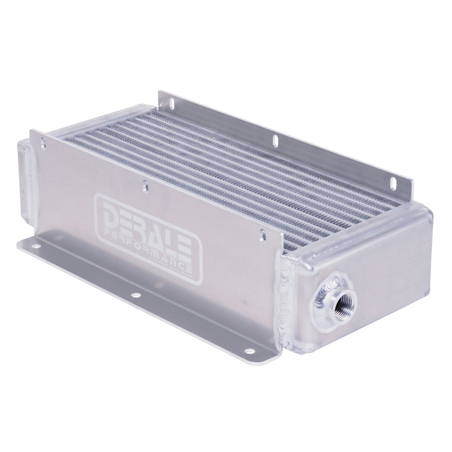 Derale 11 Row Hi-Flow Racing Remote Fluid Cooler, 7/8-14 UNF O-ring 61178