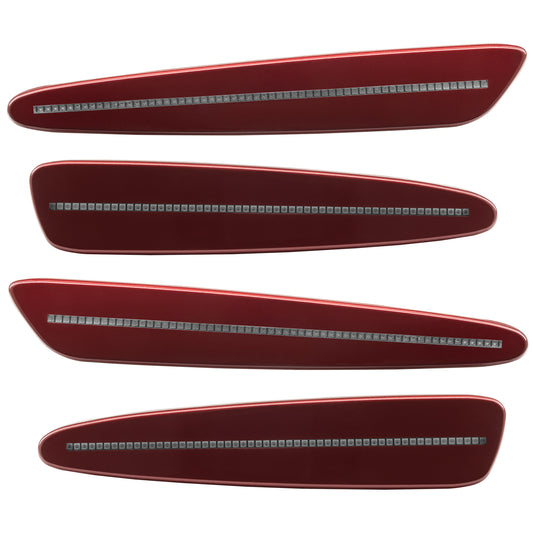Oracle Lighting 3175-019 - Chevrolet Corvette C6 Sidemarkers - Clear - Monterey Red