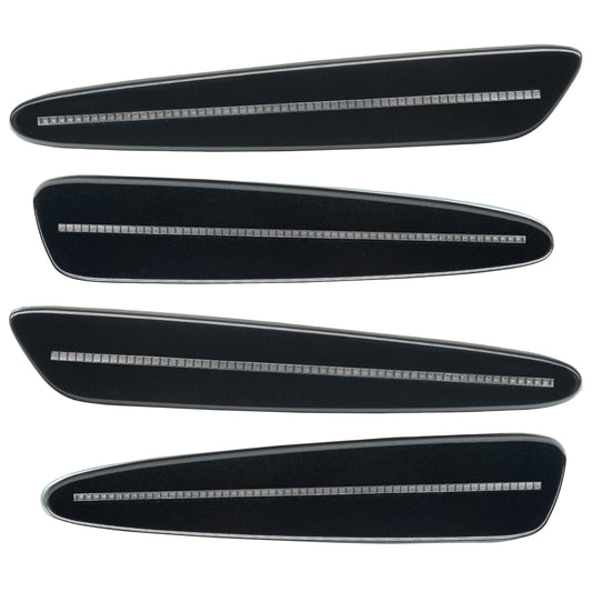 Oracle Lighting 3177-019 - Chevrolet Corvette C6 Sidemarkers - Clear - Carbon Flash Metallic