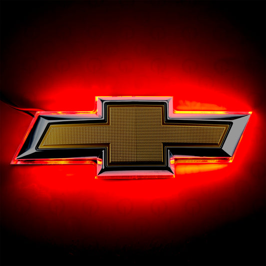 Oracle Lighting 3157-003 - 2014-2015 Chevy Camaro Illuminated Bowtie - Dual Intensity - Red