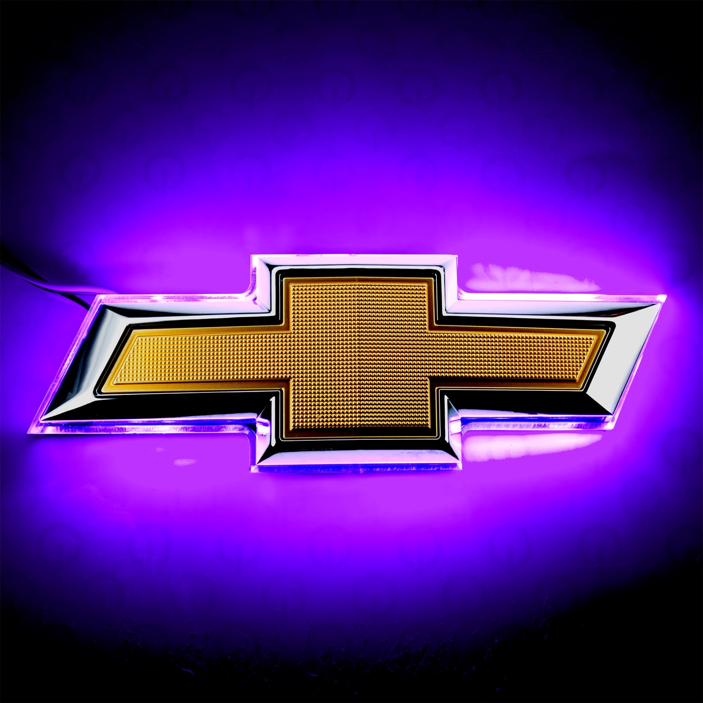 Oracle Lighting 3157-007 - 2014-2015 Chevy Camaro Illuminated Bowtie - Dual Intensity - UV/Purple