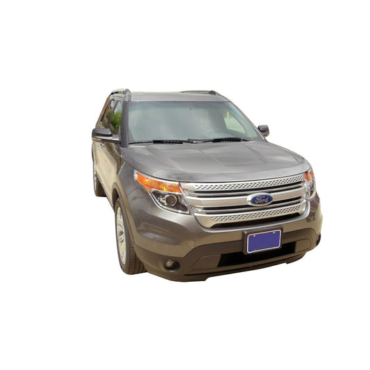 Auto Ventshade 622045 Aeroskin Flush Mount Chrome Hood Protector For 2011-2015 Ford Explorer