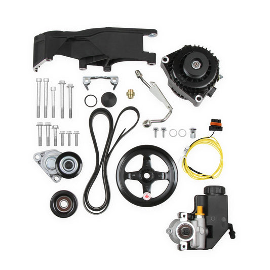Holley Low LS Accessory Drive System Kit 20-156BK