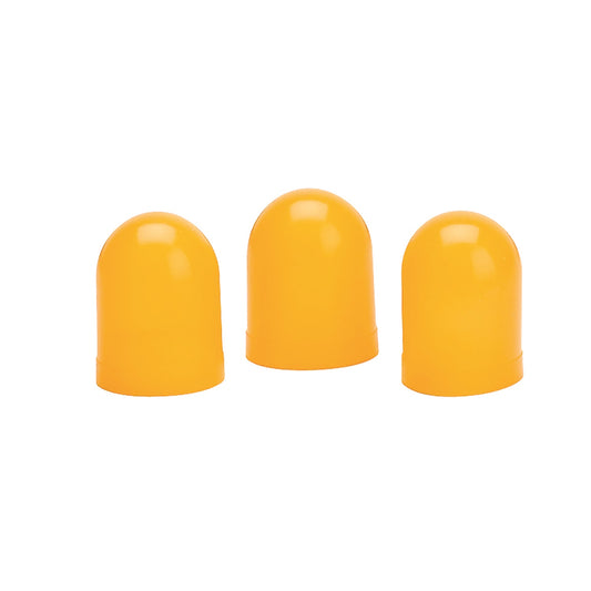 AutoMeter LIGHT BULB BOOTS YELLOW QTY. 3 3208