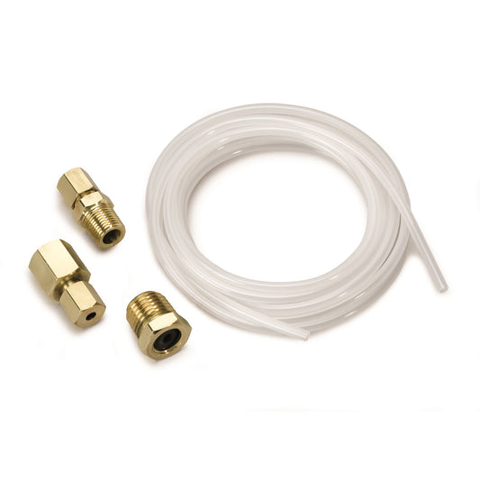 AutoMeter TUBING NYLON 1/8 in. 10FT. LENGTH INCL. 1/8 in. NPTF BRASS COMPRESSION FITTINGS 3223
