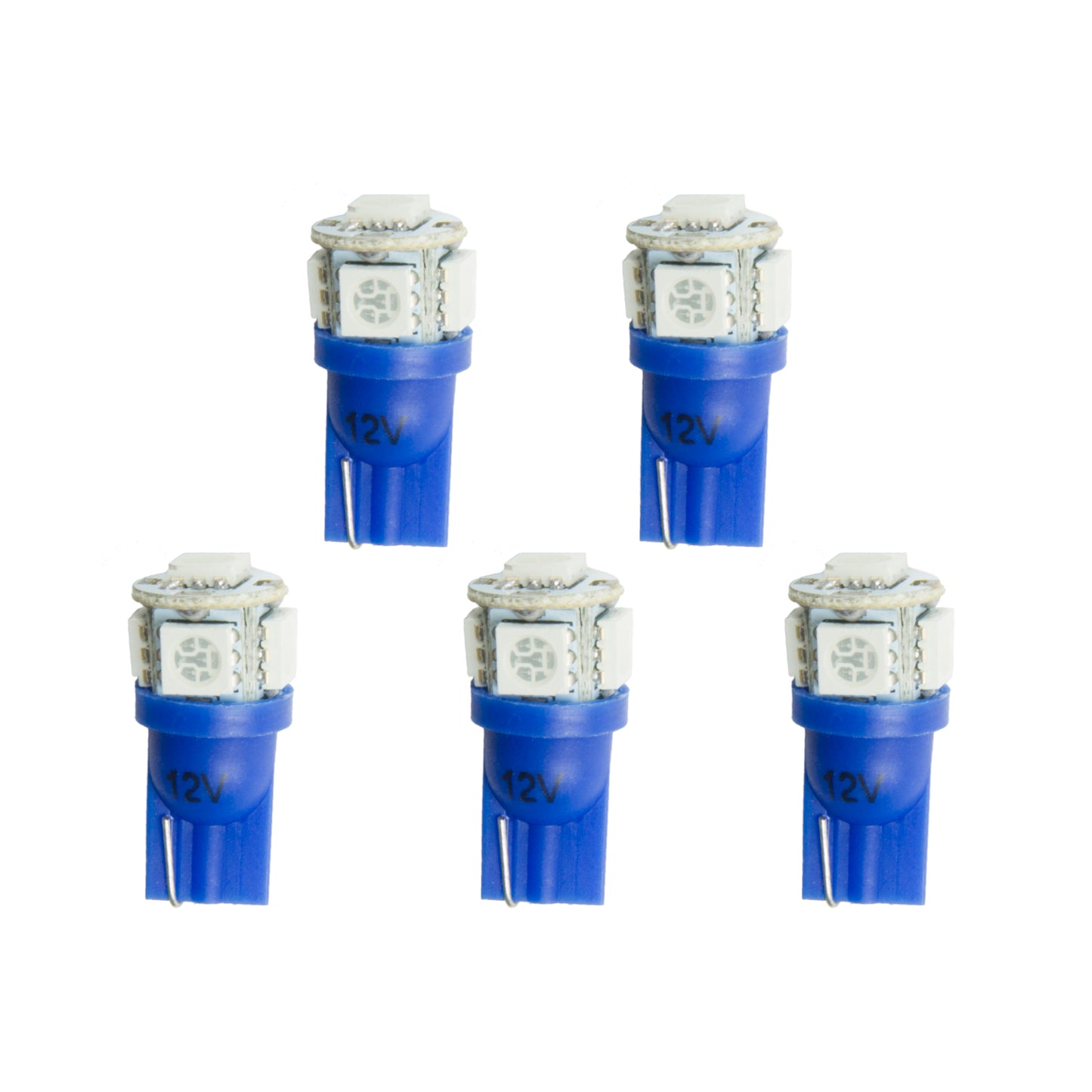 AutoMeter LED BULB REPLACEMENT T3 WEDGE BLUE 5 PACK 3286-K