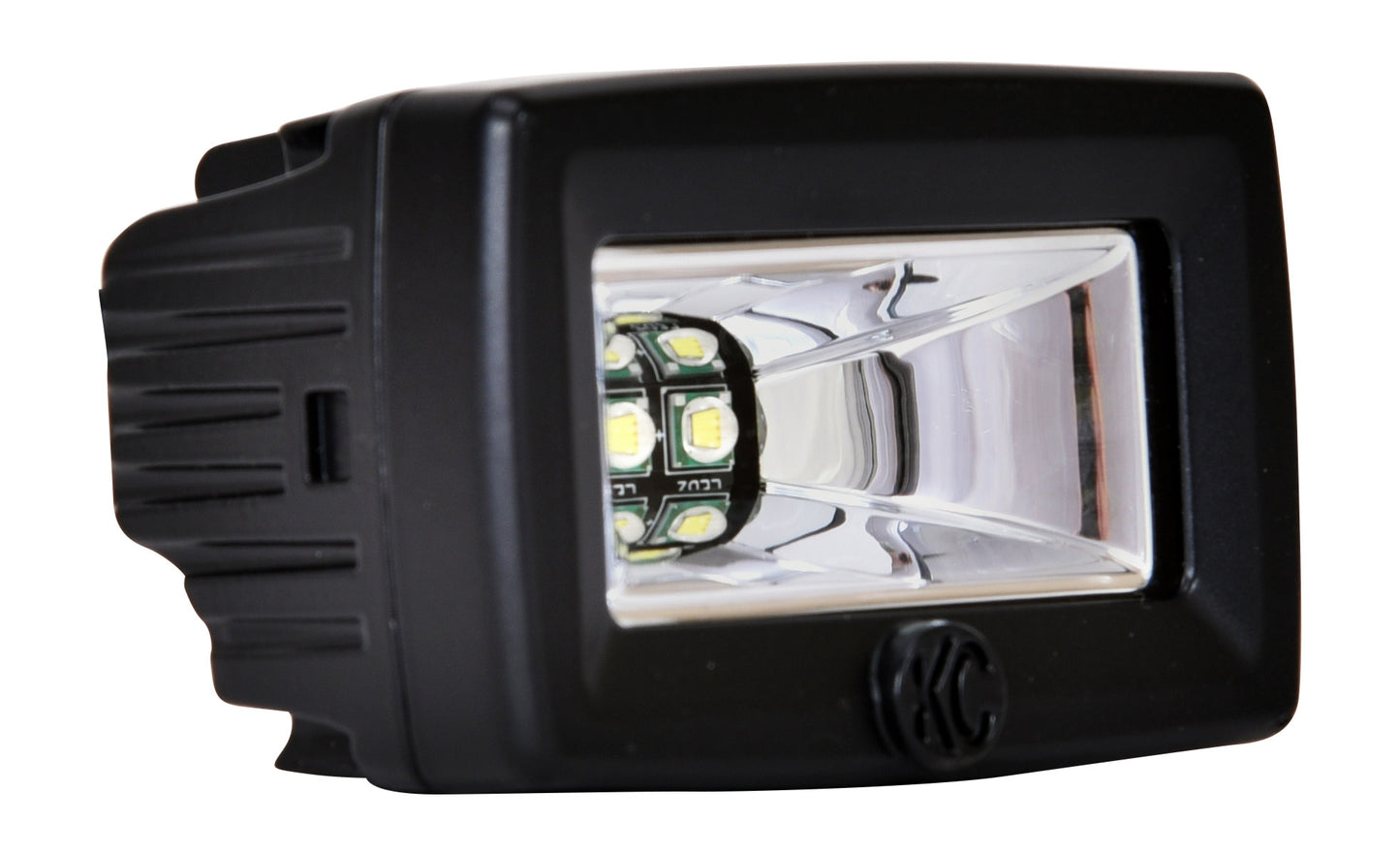 KC HiLiTES 2 in C-Series C2 LED - 2-Light System - 20W Flood Beam 328