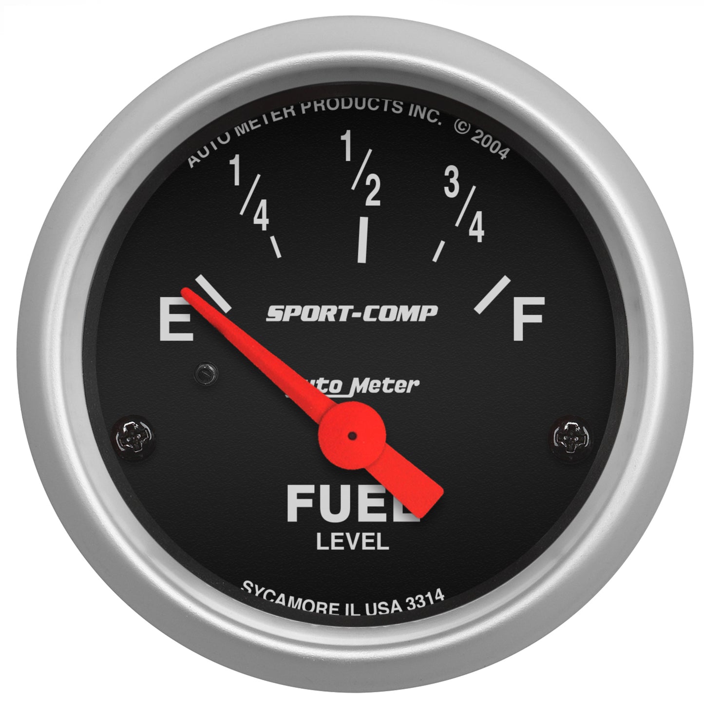 AutoMeter 2-1/16 in. FUEL LEVEL 0-90 O SSE SPORT-COMP 3314