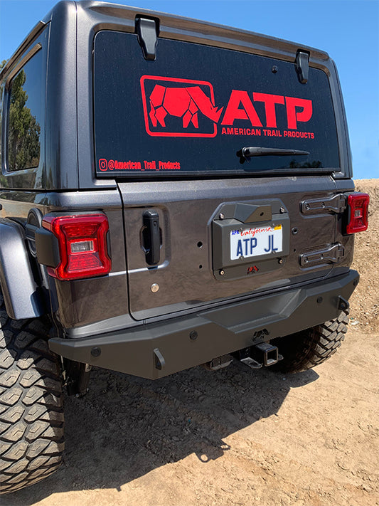 Jeep JT Gladiator Rear Bumper Fully Loaded Mid Width American Trail Products
