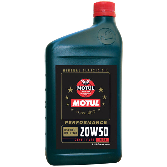 Motul CLASSIC PERFORMANCE 20W50 - Classic Engine Oil 108081