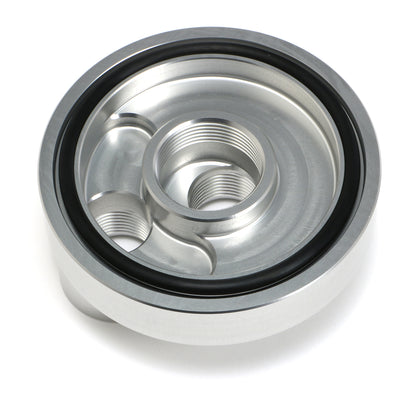 HAMBURGER'S PERFORMANCE PRODUCTS SPIN-ON OIL FILTER BYPASS ADAPTER; FORD DIESEL 3352