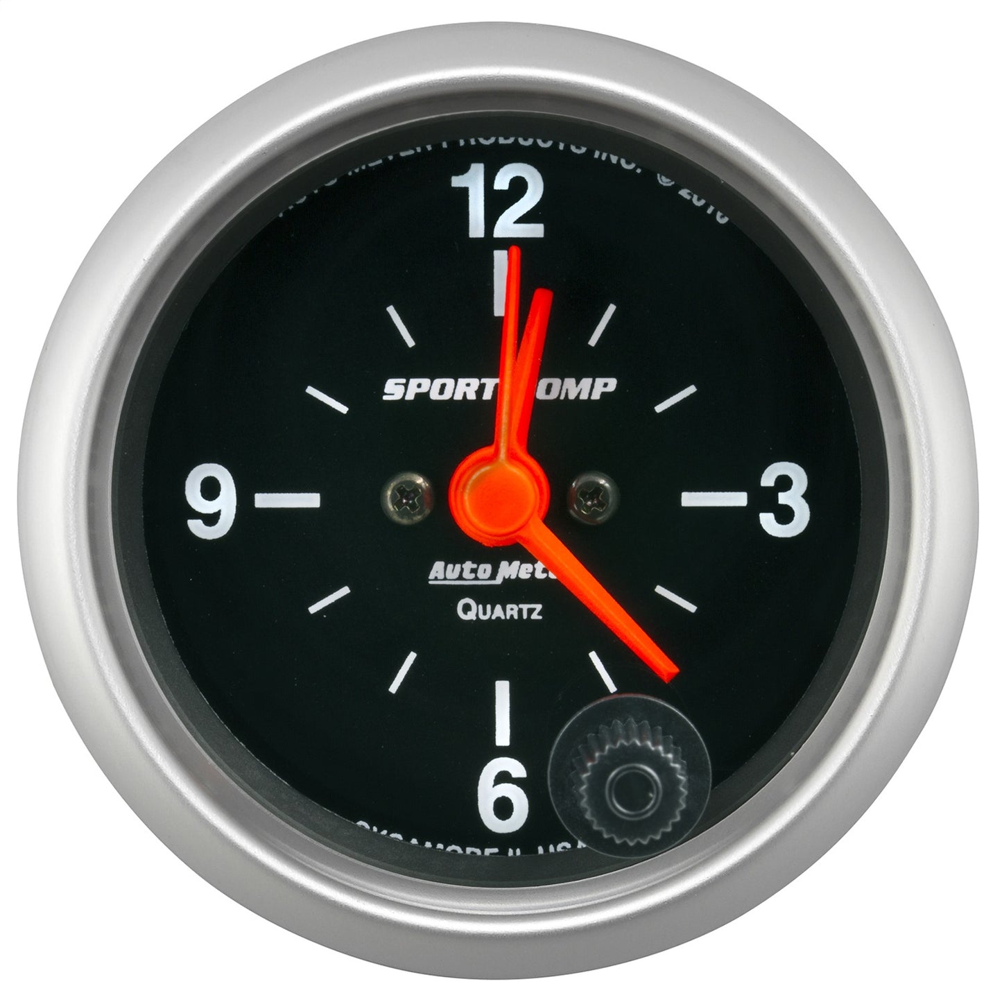 AutoMeter 2-1/16 in. CLOCK 12 HOUR SPORT-COMP 3385