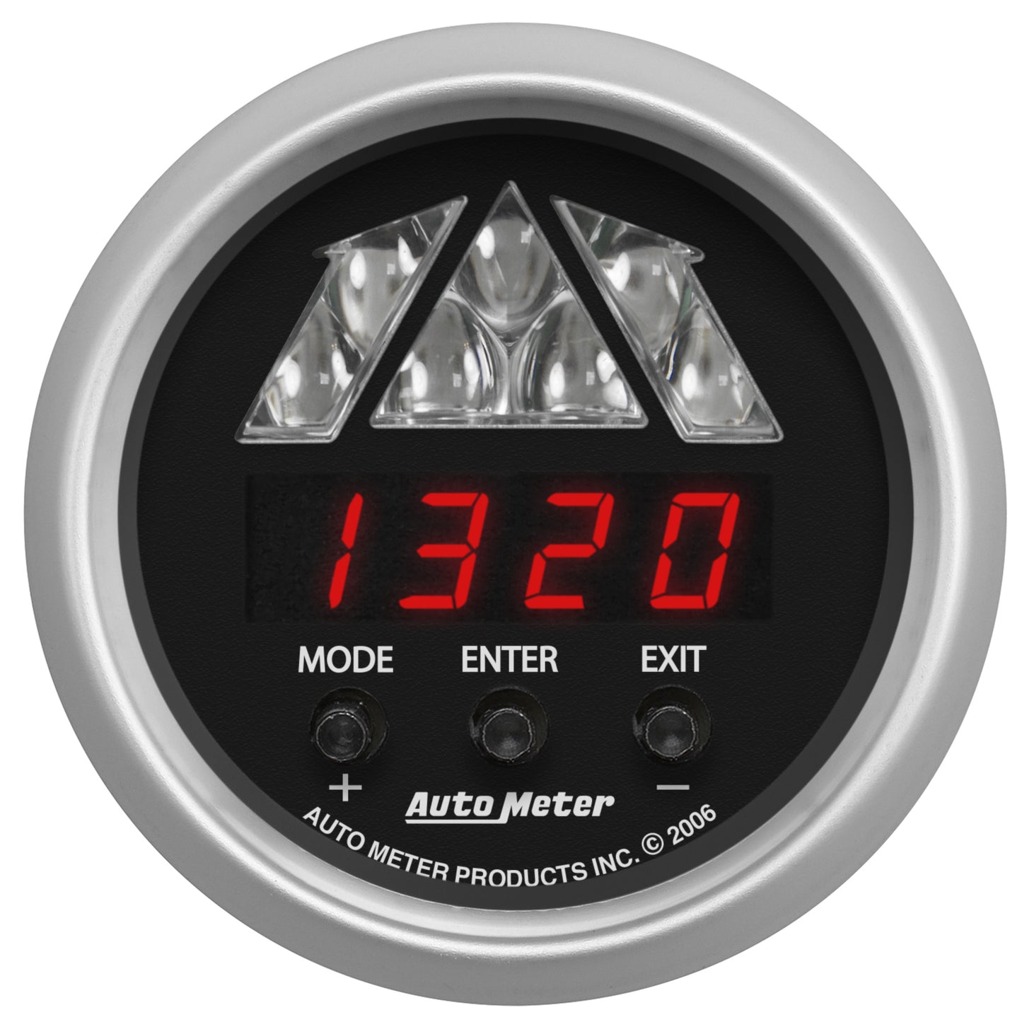 AutoMeter 2-1/16 in. DIGITAL TACHOMETER W/ SHIFT LIGHT 0-16000 RPM SPORT-COMP 3387