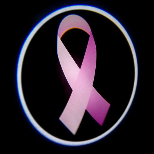 Oracle Lighting 3394-504 - ORACLE Door LED Projectors - Pink Ribbon Breast Cancer
