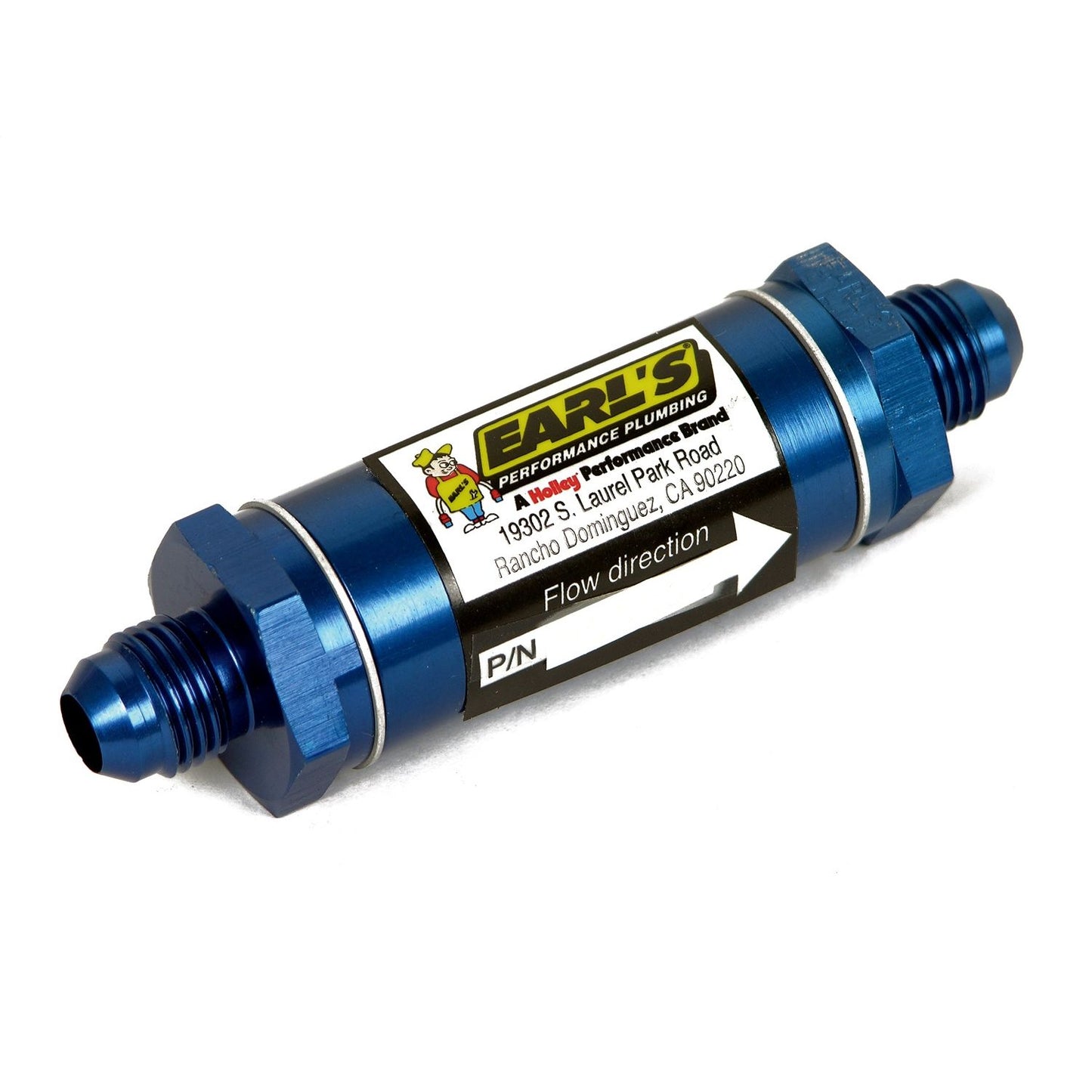 Earls Performance Aluminum In-Line Oil Filter 230308ERL