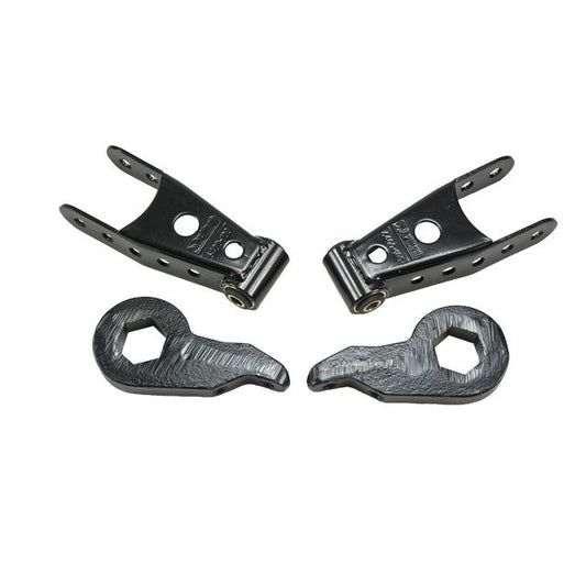 BELLTECH 729 LOWERING KITS Front And Rear Complete Kit W/O Shocks 1988-1998 Chevrolet Silverado/Sierra (Std/Ext Cab4WD) 95-99 Chevrolet Tahoe/Suburban/Yukon (4WD) 1 in. or 3 in. F/2 in. R drop W/O Shocks