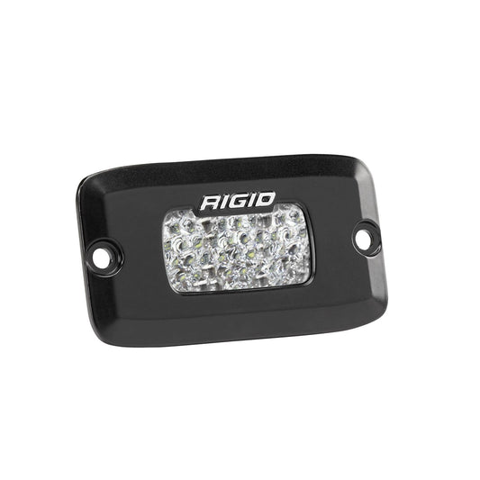 RIGID Industries SR-M Series PRO Drive Diffused Flush Mount Black Housing Single 932513