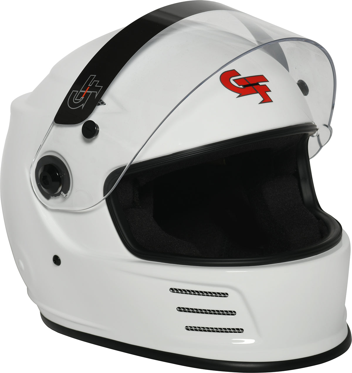 G-FORCE Racing Gear REVO FULL FACE HELMET SML WH SA15 3410SMLWH