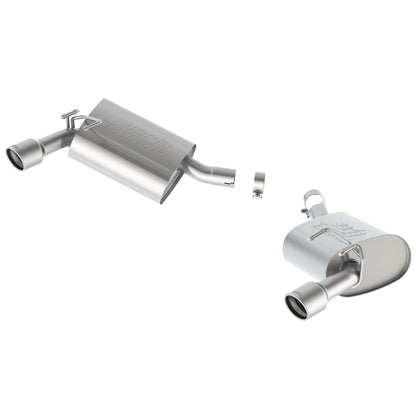 Borla 2010-2013 Chevrolet Camaro V6 (EXCEPT 2013 quad-tip RS) Axle-Back Exhaust System Touring 11776