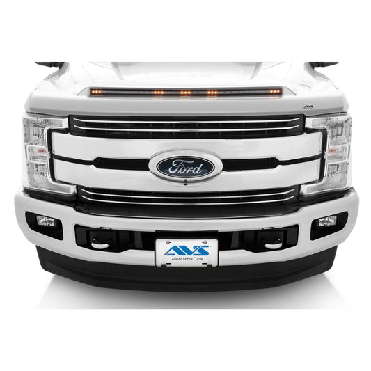 Auto Ventshade 753135-Z1 Aeroskin LightShield Color Hood Protector Oxford White For 2017-2022 Ford F-250/350/450