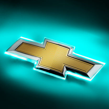 Oracle Lighting 3460-010 - 2016-2019 Chevy Camaro Illuminated Bowtie - Aqua