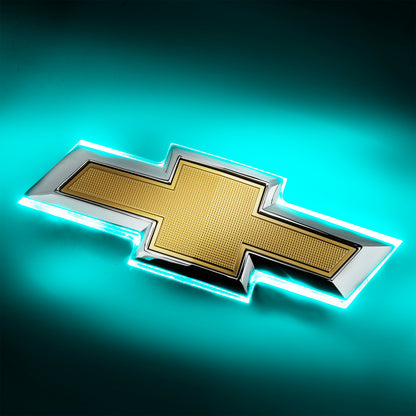 Oracle Lighting 3460-010 - 2016-2019 Chevy Camaro Illuminated Bowtie - Aqua
