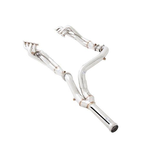 XFORCE GMC Sierra 2014- V8 17/8" Stainless Header-System With 3" Outlet; Exhaust Header HS-GM2014