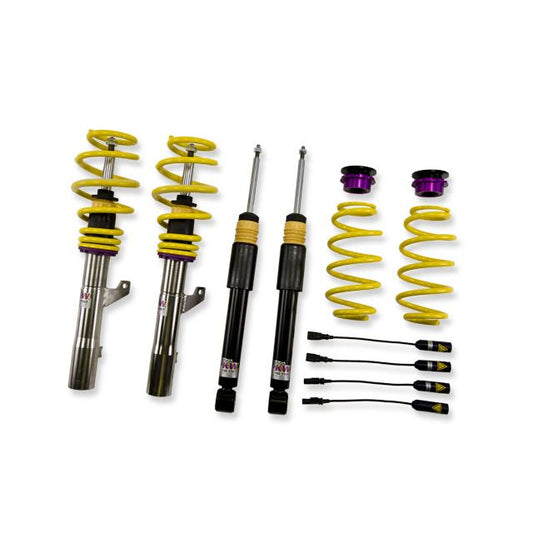 KW Suspensions 15210092 KW V2 Coilover Kit Bundle - Audi Golf VI R without DCC