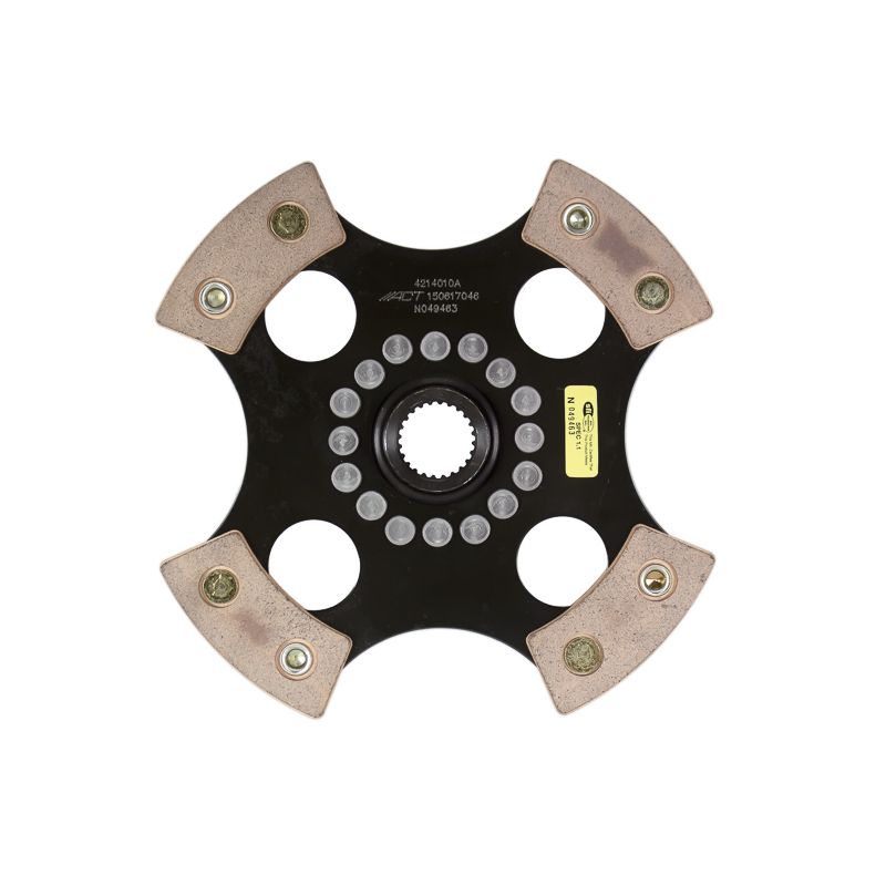 Advanced Clutch Technology 4 Pad Rigid Race Disc ACT-4214010A