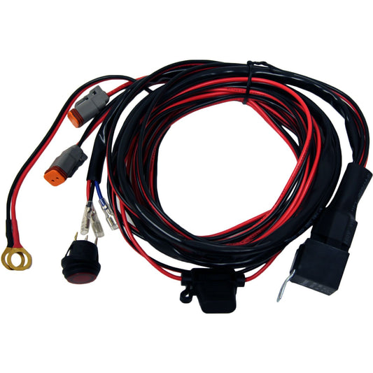 RIGID Industries Wire Harness Fits D-Series Pair And SR-Q Series Pair With 6 LEDs 40196